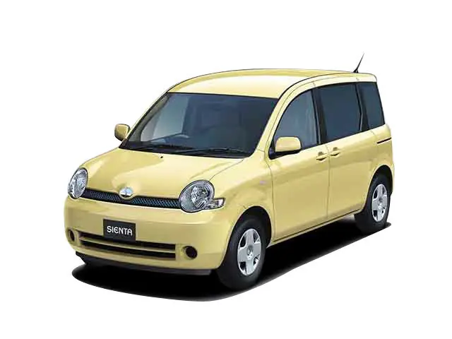 Toyota Sienta (NCP81G, NCP85G) 1 поколение, минивэн (09.2003 - 04.2006)